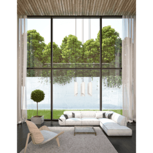 scenic view of a pool inside a room